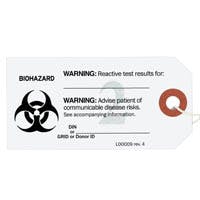 Biohazard Warning Tag 2