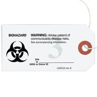 Biohazard Warning Tag 3